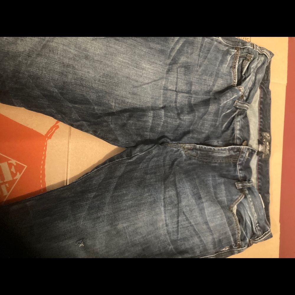Silver jeans